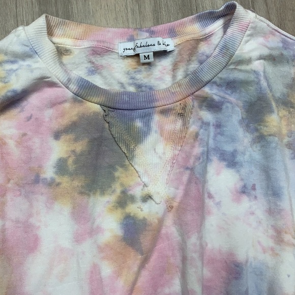 NWOT Young Fabulous & Broke Sweatshirt/Pants Set - Picture 6 of 8